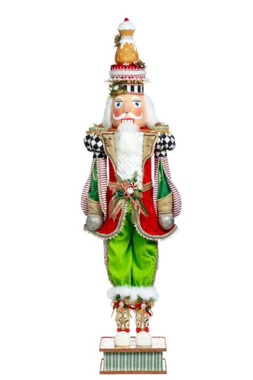 38" Gingerbread Nutcracker, Medium - Mark Roberts