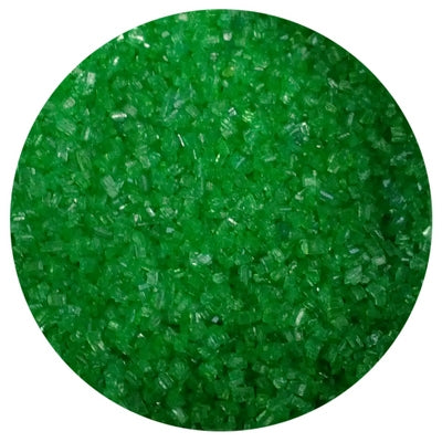 Emerald Green Sanding Sugar - 16 Ounce