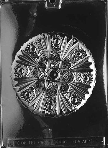 3D Round Candy Dish Chocolate Mold - Bottom- LPD006B