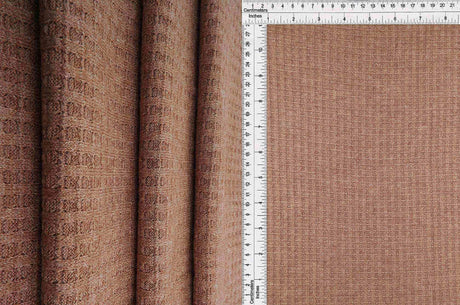 Melange Waffle Knit Fabric 1 Yard Soft Stretch Textured 58/60" Wide