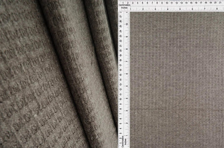 Melange Waffle Knit Fabric 1 Yard Soft Stretch Textured 58/60" Wide