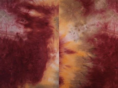 DTY Brushed Tie Dye Knit Fabric 1 Yard Soft Stretch Lightweight 58/60" Wide