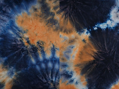 DTY Brushed Tie Dye Knit Fabric 1 Yard Soft Stretch Lightweight 58/60" Wide