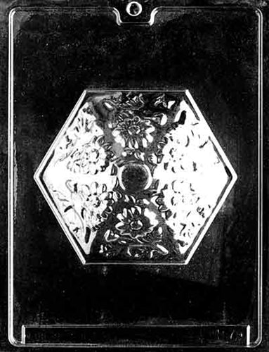 Daisy Candy Dish Chocolate Mold - Top - LPD007A