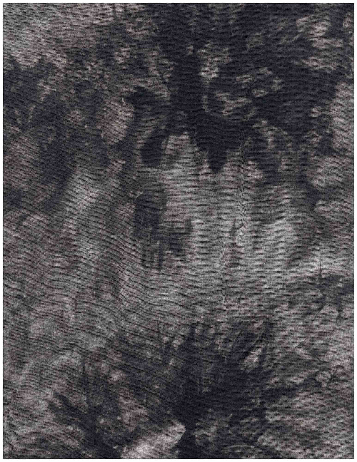Tie-Dye Rayon Stretch Knit Fabric