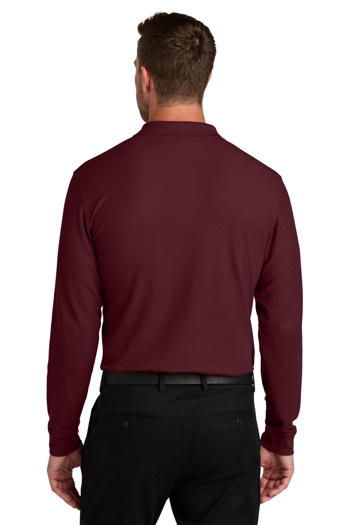 Port Authority® Wearever Signature Pique Long Sleeve Polo