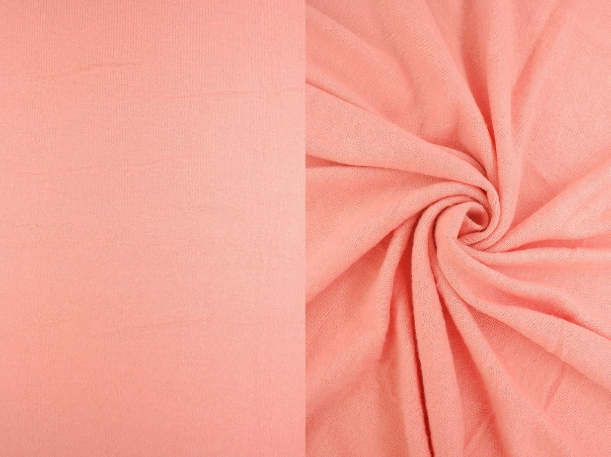 Stretch Knit Cozy Solid Fabric
