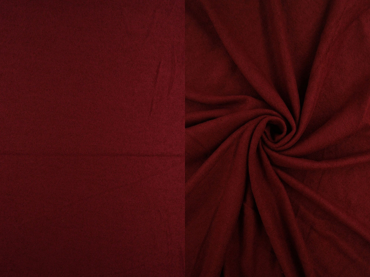 Stretch Knit Cozy Solid Fabric