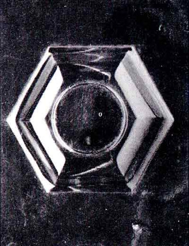 Daisy Candy Dish Chocolate Mold - Bottom