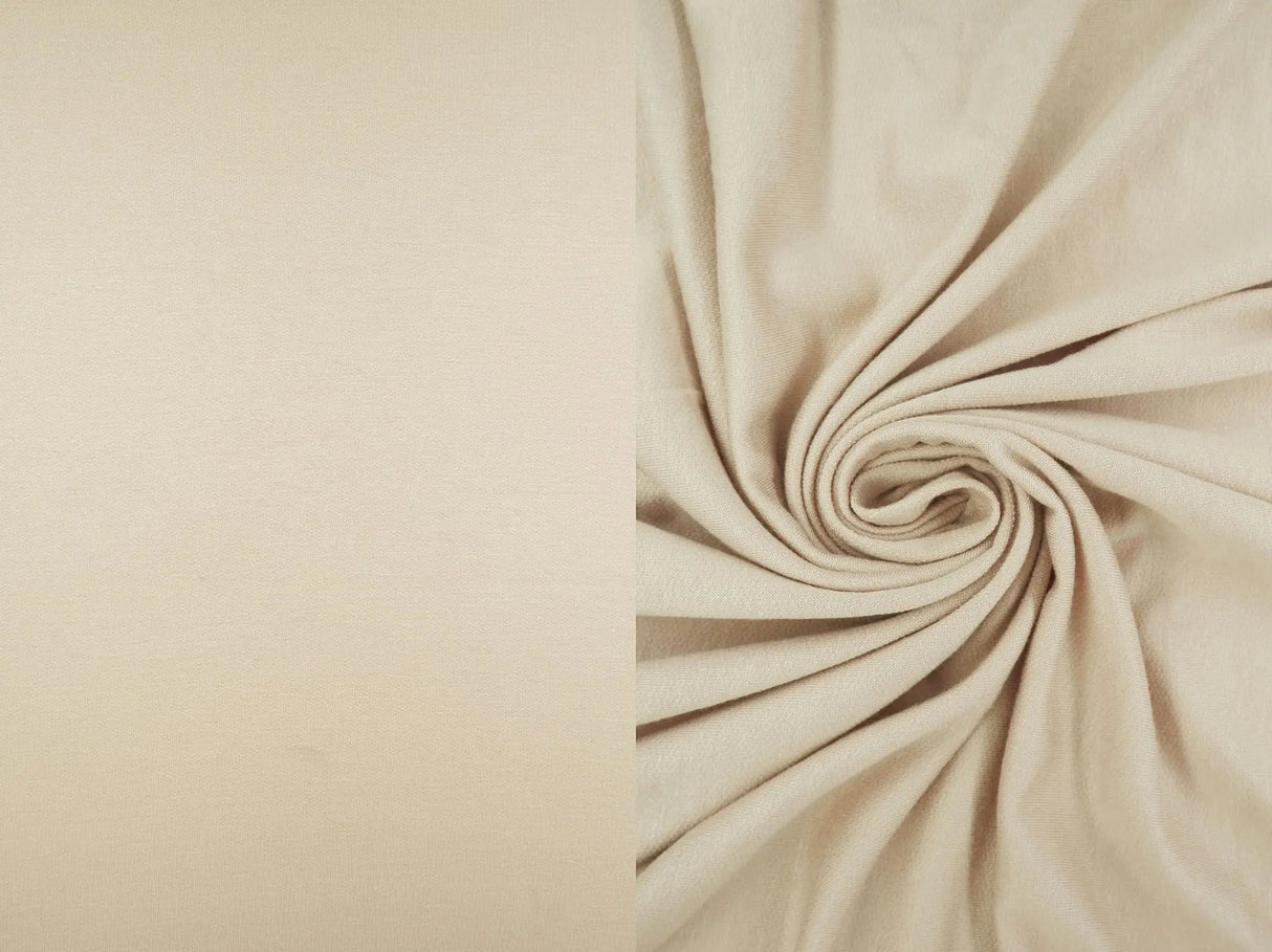 Rayon Spandex French Terry Knit Fabric 1 Yard Soft Stretch Comfortable 58/60" Wide