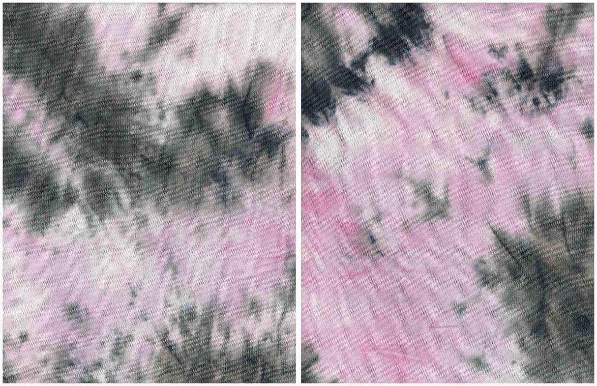 Brushed Tie Dye Sweater Knit Fabric 1 Yard Soft Stretch Cozy 58/60" Wide