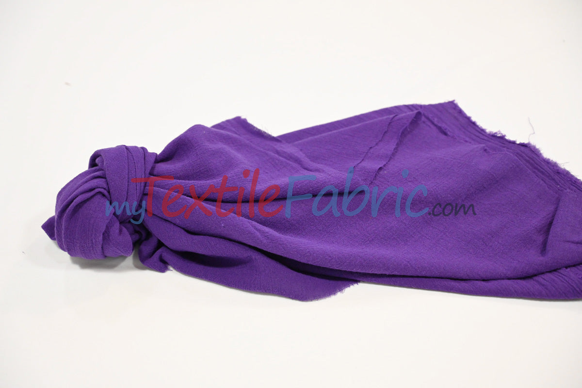 100 Percent Cotton Gauze Fabric - Soft Lightweight Muslin, 46/48" Width, Yards, Bolts, Sample Swatch (1 Yard)