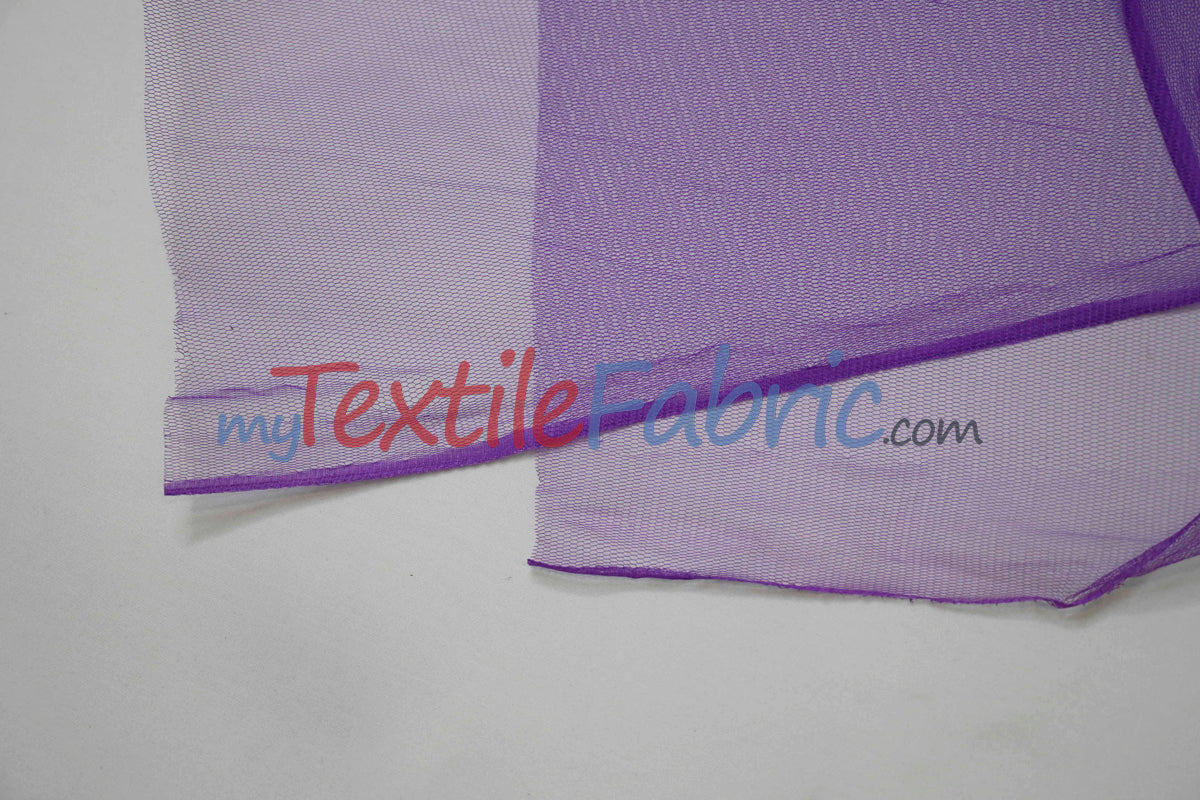 Hard Net Crinoline Polyester Fabric - Sheer Stiff Netting, 60" Width (Yards)