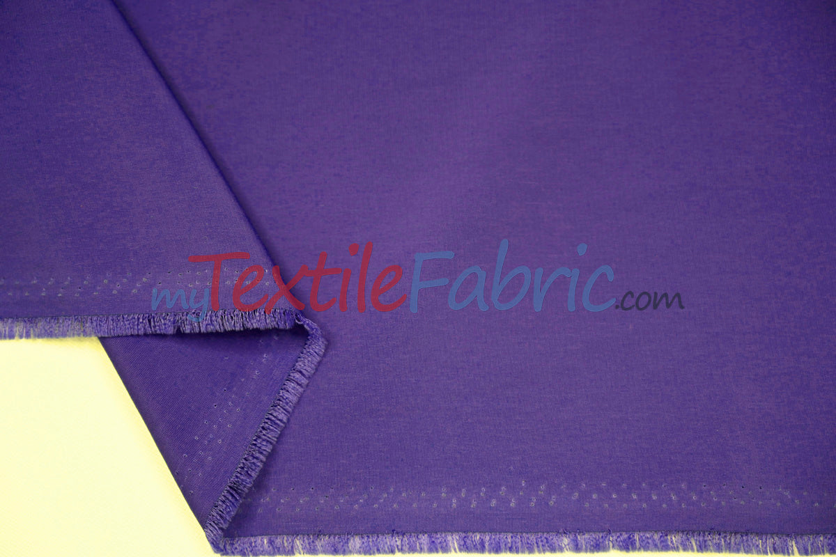 Peachskin Polyester Fabric - Solid Matte Finish, 58/60" Width (1 Yard)