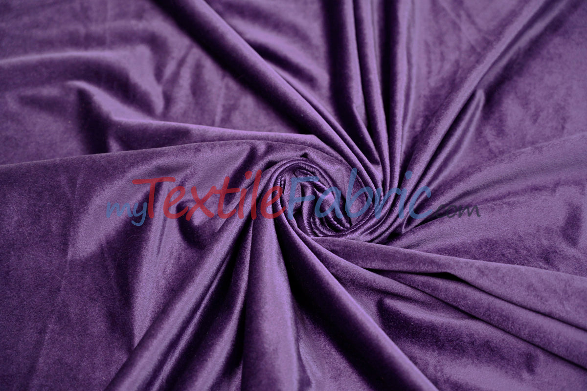 BT Royal Plush Velvet Fabric - Soft Plush Non Stretch Velvet, Multiple Colors, 58/60" Width (1 Yard)