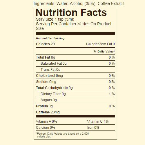 Nielsen-Massey Pure Coffee Extract, 2 Oz