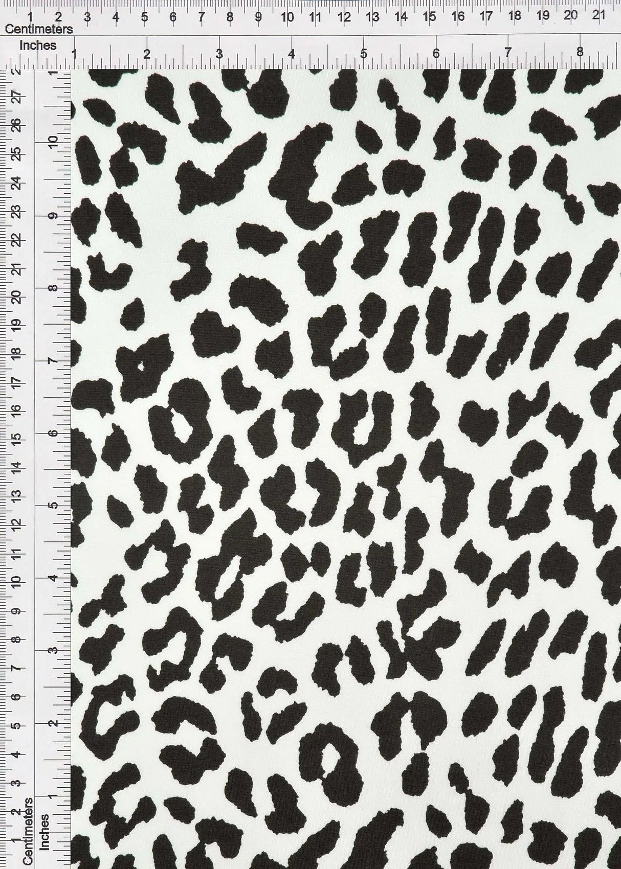 1 Yard Animal Print DTY Brushed Knit Fabric Soft Stretch Polyester Spandex 58/60 Inches Wide