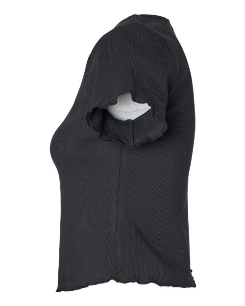 মহিলাদের বেবি রিব টি-শার্ট