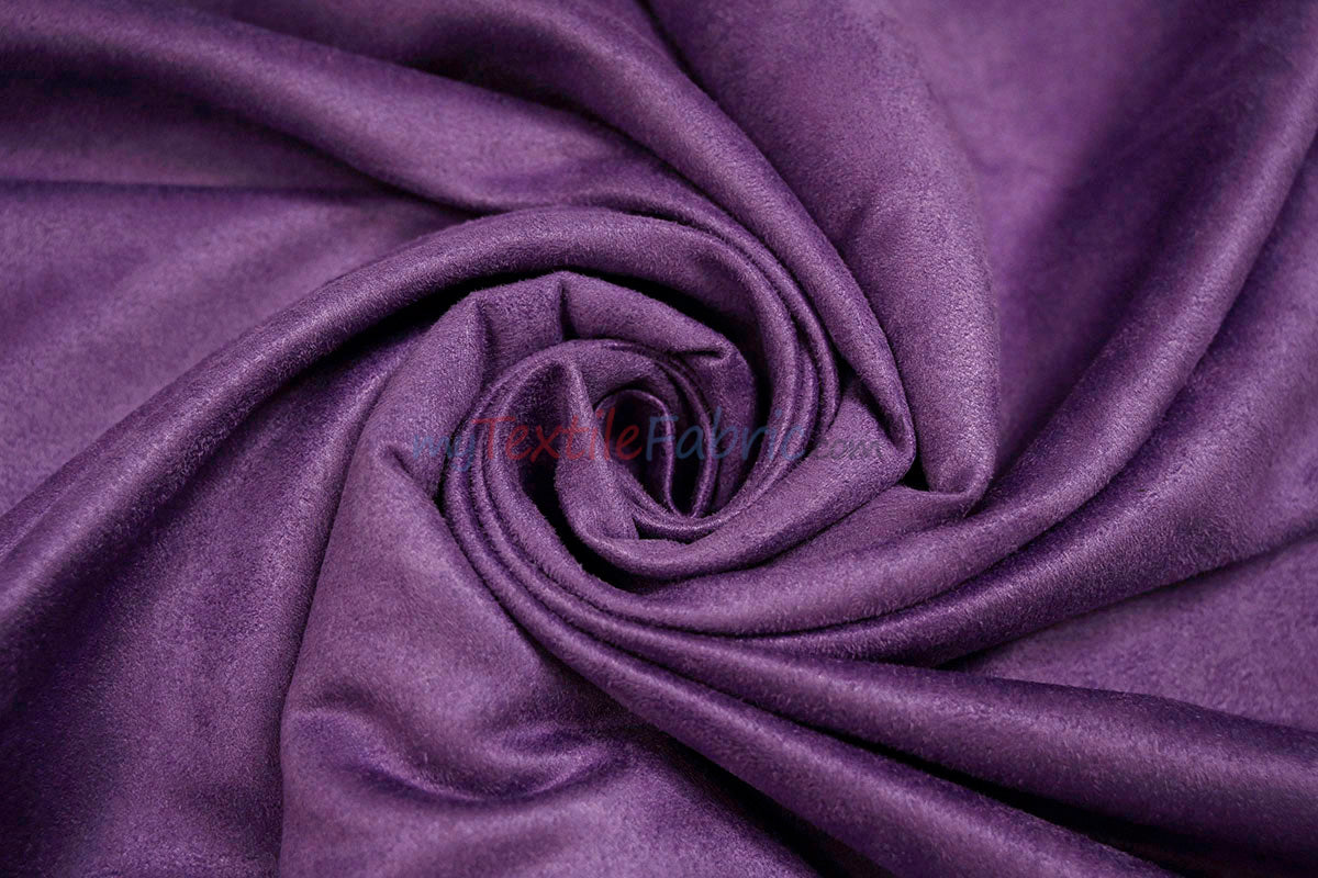 Microsuede Faux Suede Fabric - 40 Colors, 60" Width (Continuous Yards)