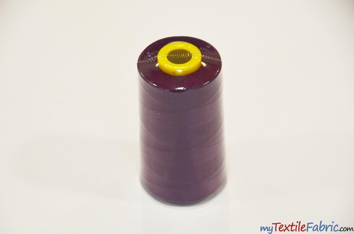 All Purpose Polyester Thread - 100% Spun Polyester Sewing Thread, 6000 Yard Spool, 50+ Colors Available (1 Spool)