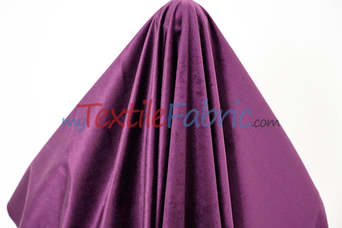BT Royal Plush Velvet Fabric - Soft Plush Non Stretch Velvet, Multiple Colors, 58/60" Width (1 Yard)