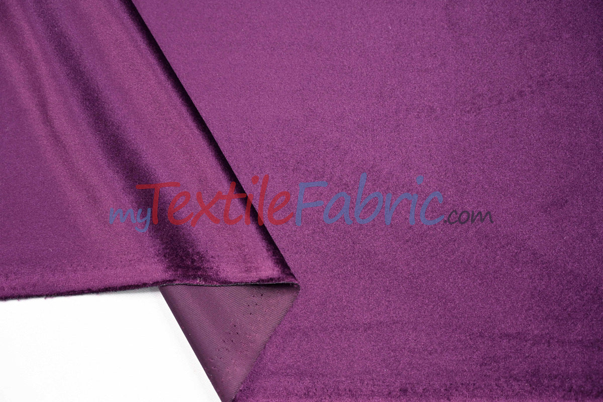 BT Royal Plush Velvet Fabric - Soft Plush Non Stretch Velvet, Multiple Colors, 58/60" Width (1 Yard)