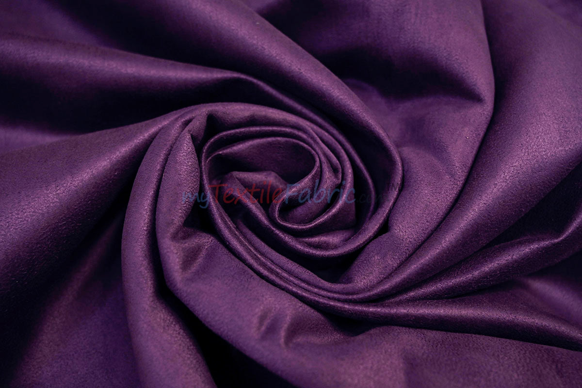 Microsuede Faux Suede Fabric - 40 Colors, 60" Width (Continuous Yards)
