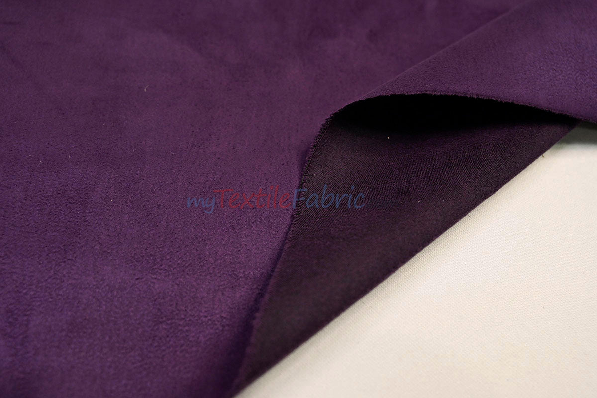 Microsuede Faux Suede Fabric - 40 Colors, 60" Width (Continuous Yards)