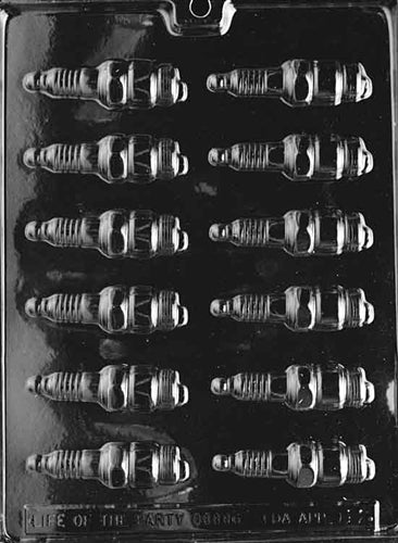Spark Plugs Chocolate Mold - LPD012