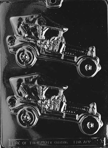 Antique Cars Chocolate Mold - LPD013