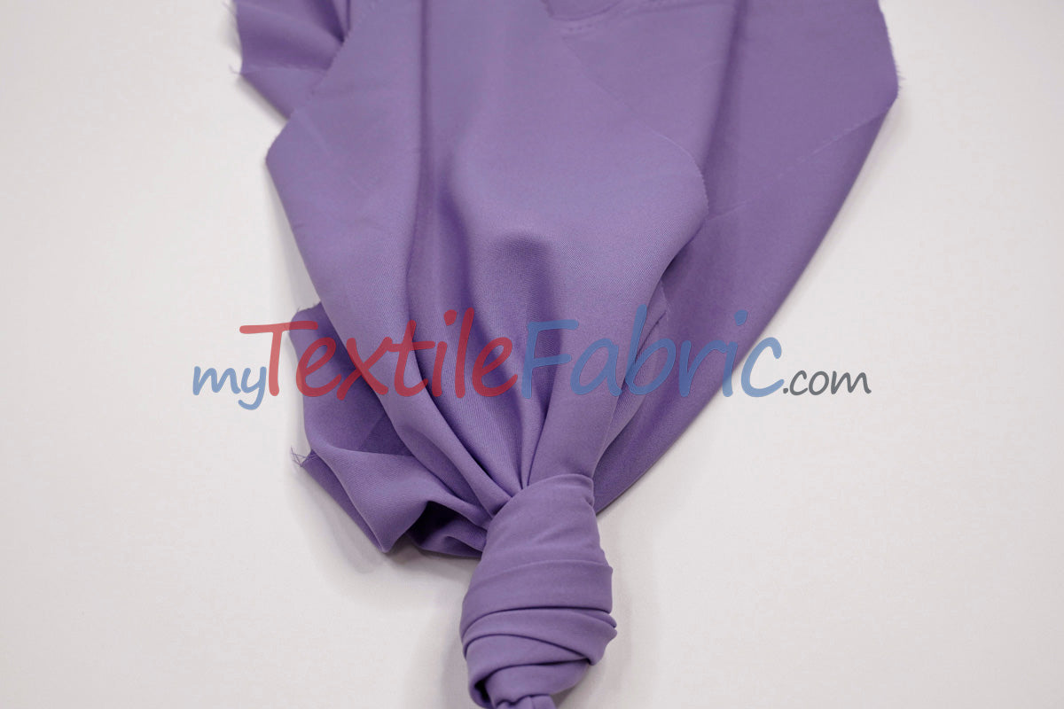 Visa Polyester Poplin Fabric - Solid, 58/60" Width (1 Yard)