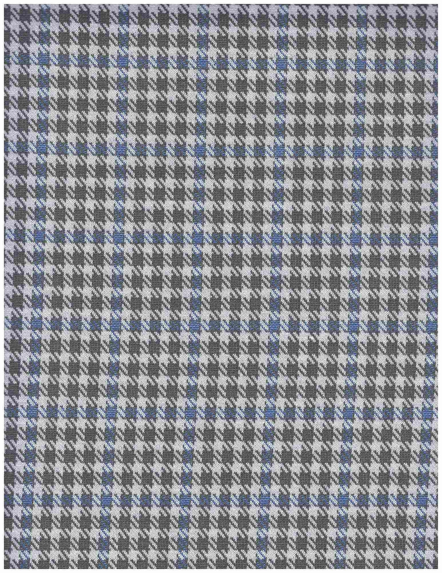 Classic Double Knit Jacquard Plaid Fabric Stretch Polyester Rayon 58/60 Inches Wide