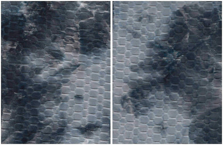 Honeycomb Knit Real Tie Dye Jacquard Fabric 1 Yard Soft Stretch Textured 58/60" Wide