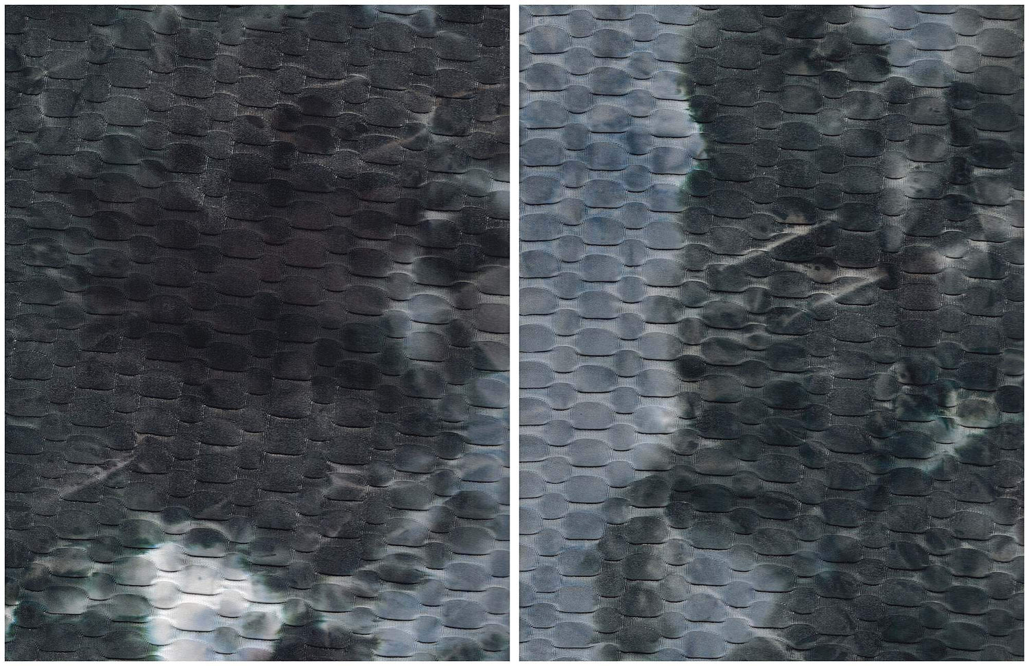 Honeycomb Knit Jacquard Real Tie Dye Fabric Stretch Polyester Spandex 58/60 Inches Wide