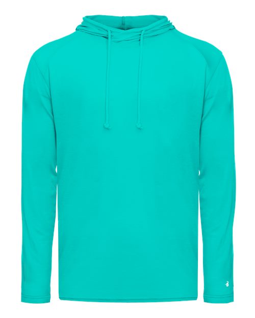 Tri-Blend Surplice Hooded Long Sleeve T-Shirt