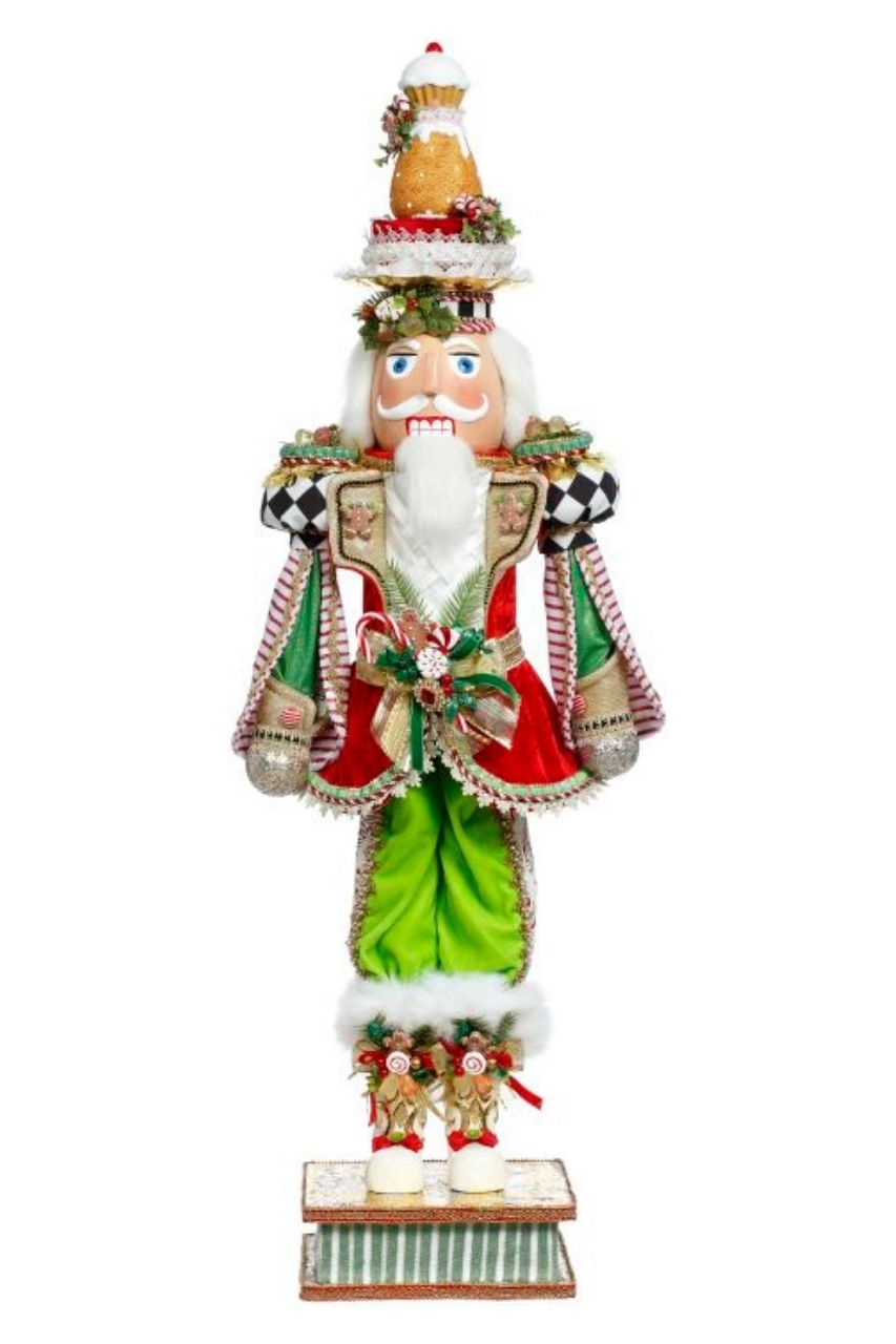 54.5" Gingerbread Nutcracker, Large - Mark Roberts