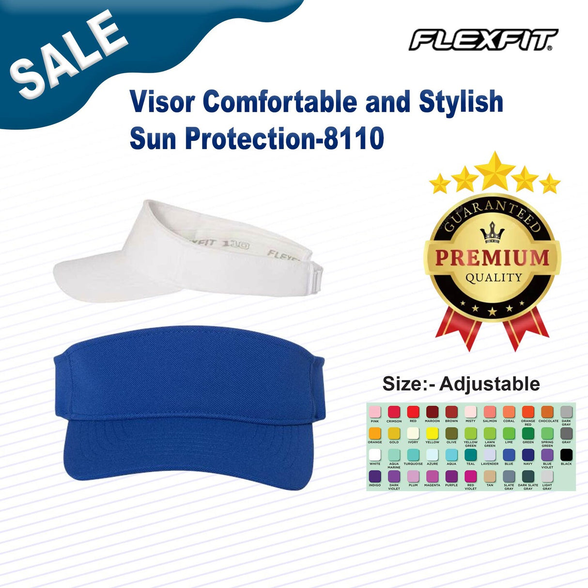 Flexfit® Visor Comfortable and Stylish Sun Protection