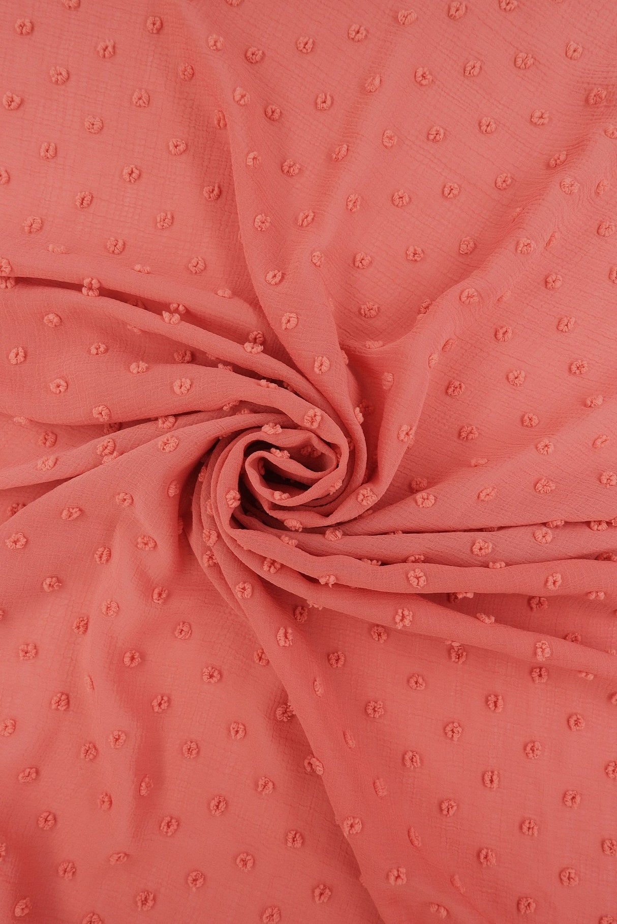 Swiss Dot Chiffon Woven Fabric