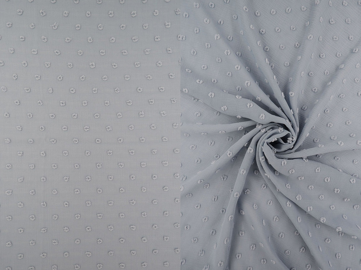 Swiss Dot Chiffon Woven Fabric
