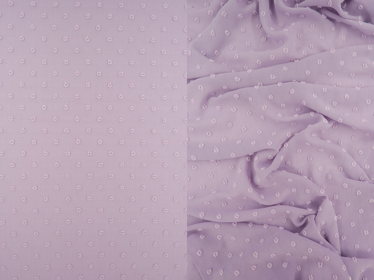 Swiss Dot Chiffon Woven Fabric