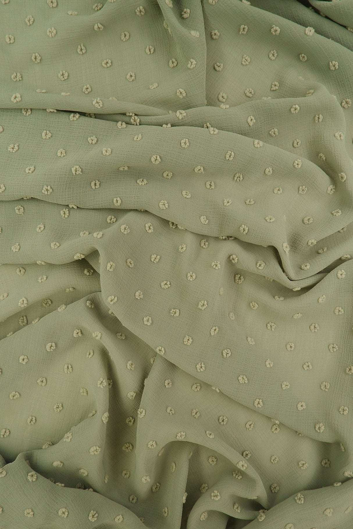 Swiss Dot Chiffon Woven Fabric