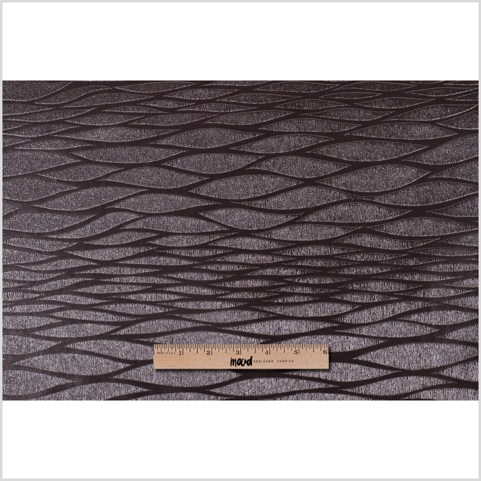 Silver Metallic Textured Vinyl