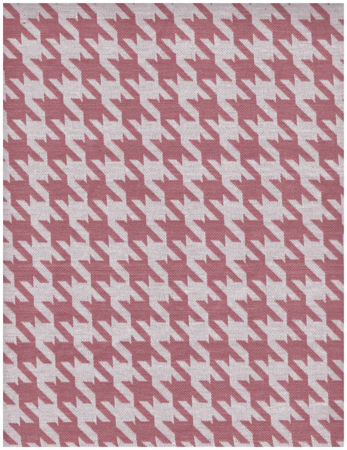 Herringbone Knit Jacquard Houndstooth Fabric Stretch Polyester Spandex 58/60 Inches Wide