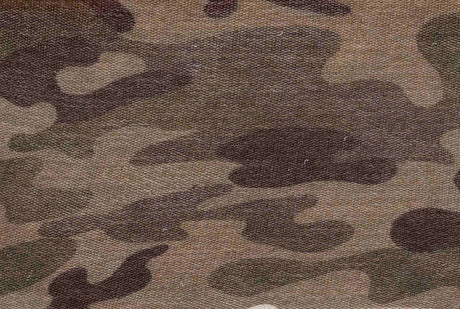 Organic Terry Camo Print Knit Fabric 1 Yard Soft Stretch Durable 58/60" Wide