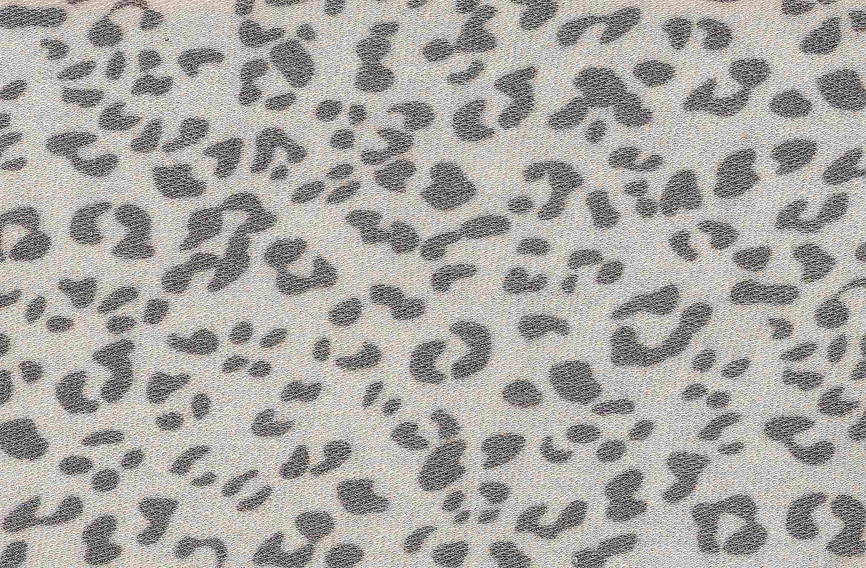 Animal Print Stretch Knit Crepe Fabric
