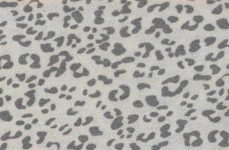 Organic Terry Animal Print Knit Fabric 1 Yard Soft Stretch Comfortable 58/60" Wide