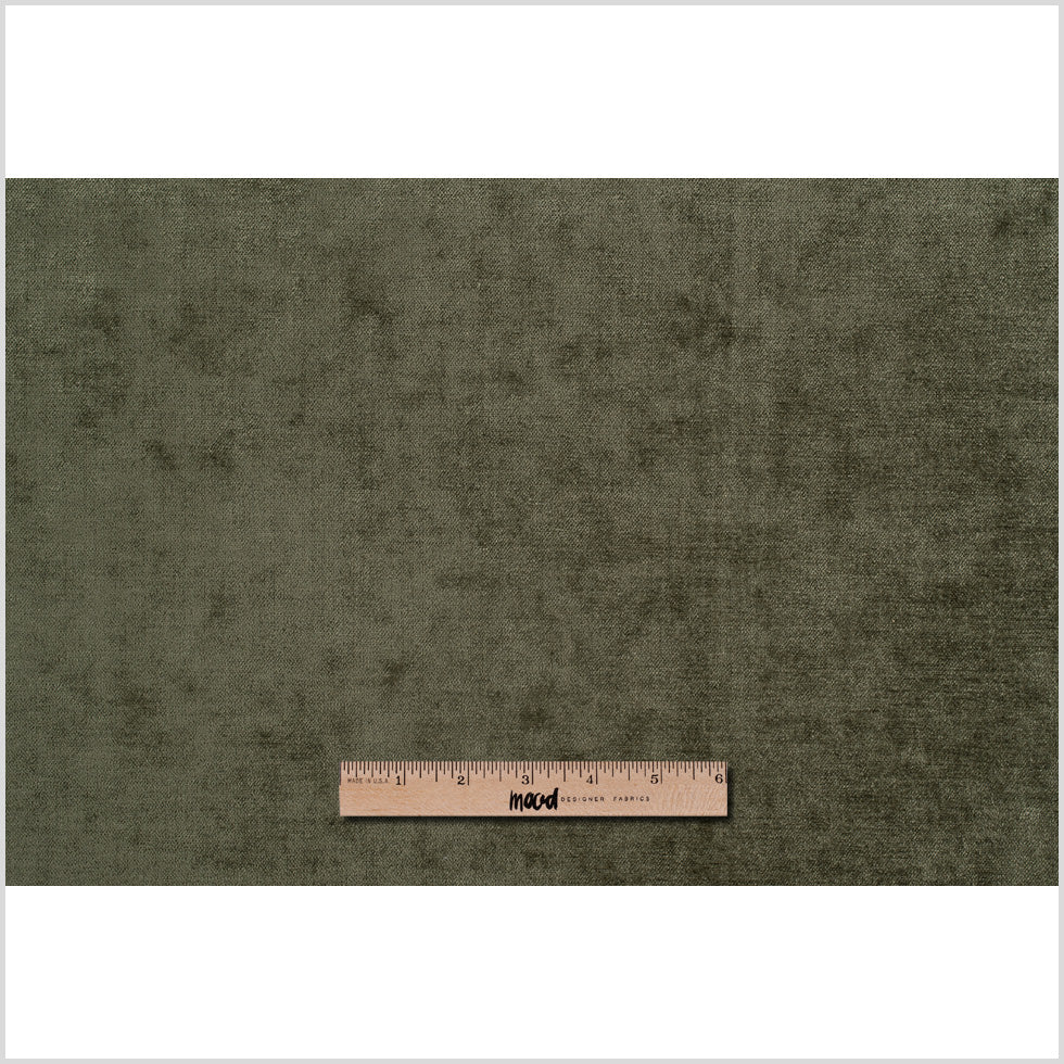 Olive Upholstery Chenille