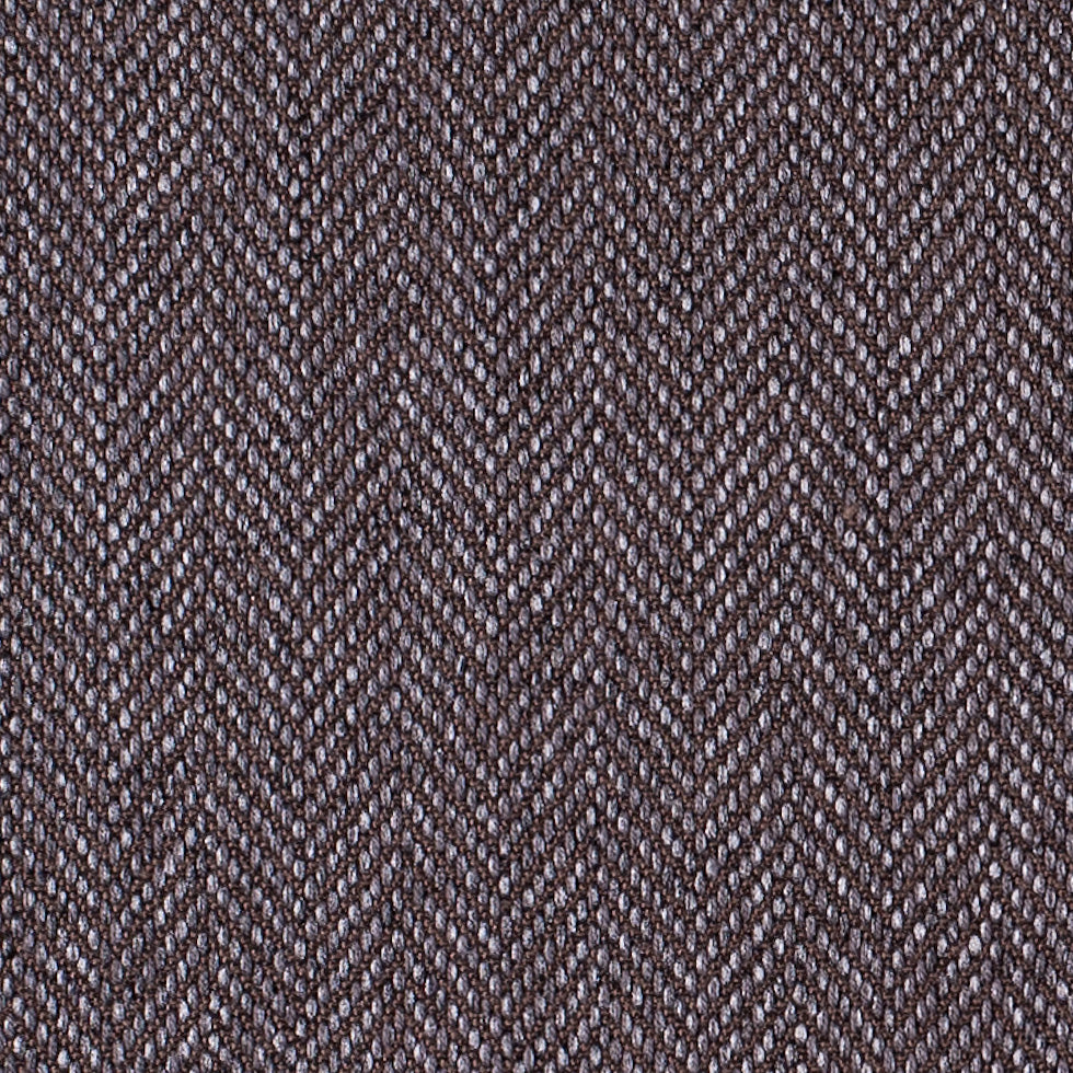 Dark Brown Herringbone Upholstery Tweed