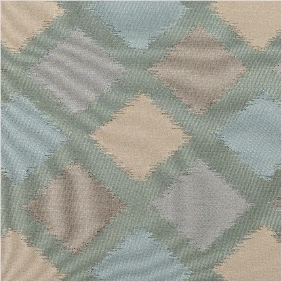 Agate Green Double-Wide Diamond Woven