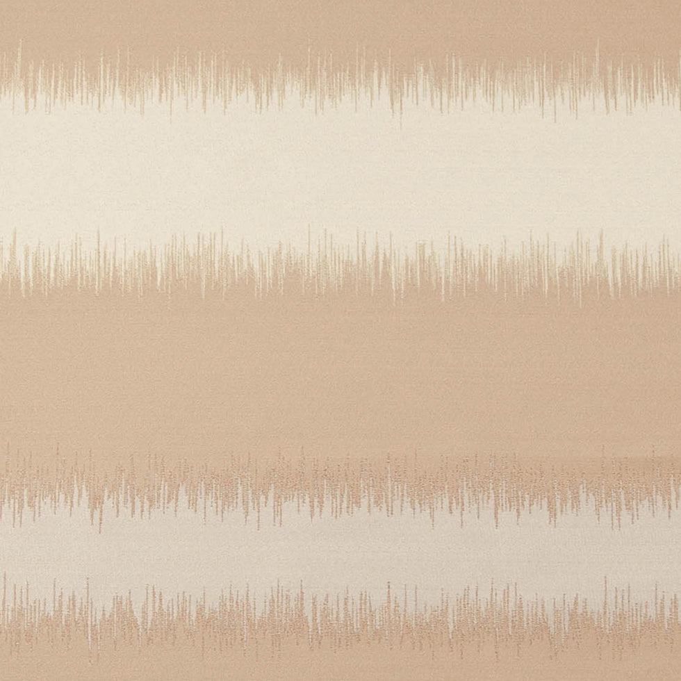 Champagne and Beige Double-Wide Poly Stripes